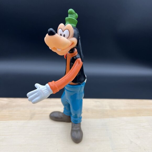 VTG Walt Disney Production Goofy Posable 6" Figure Hong Kong Plastic Toy - Picture 4 of 13